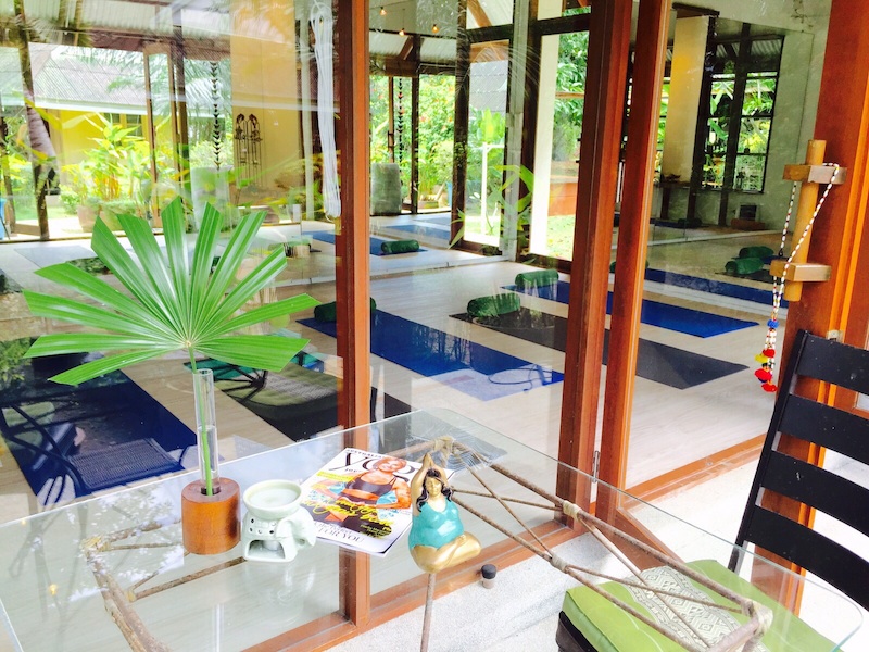 Baan Yoga Retreat Phuket Garden Yoga Studio